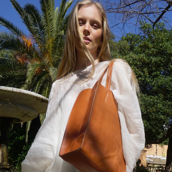 Tote Yoko - Piel caramelo