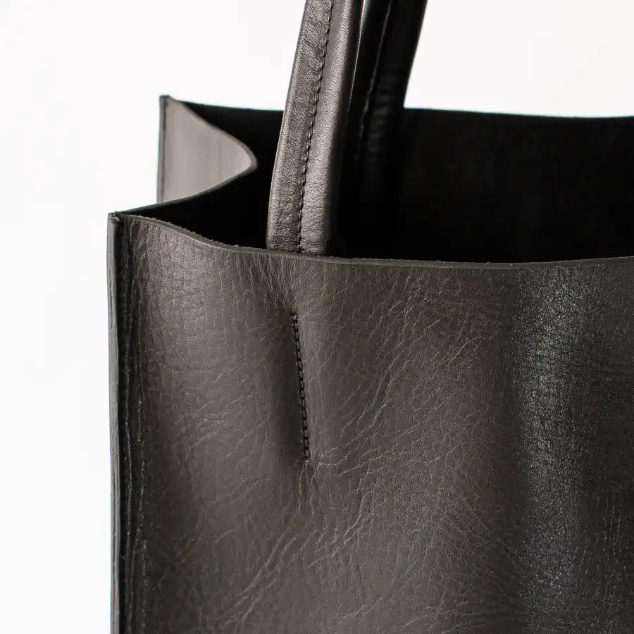 Sac cabas Yoko - En cuir noir