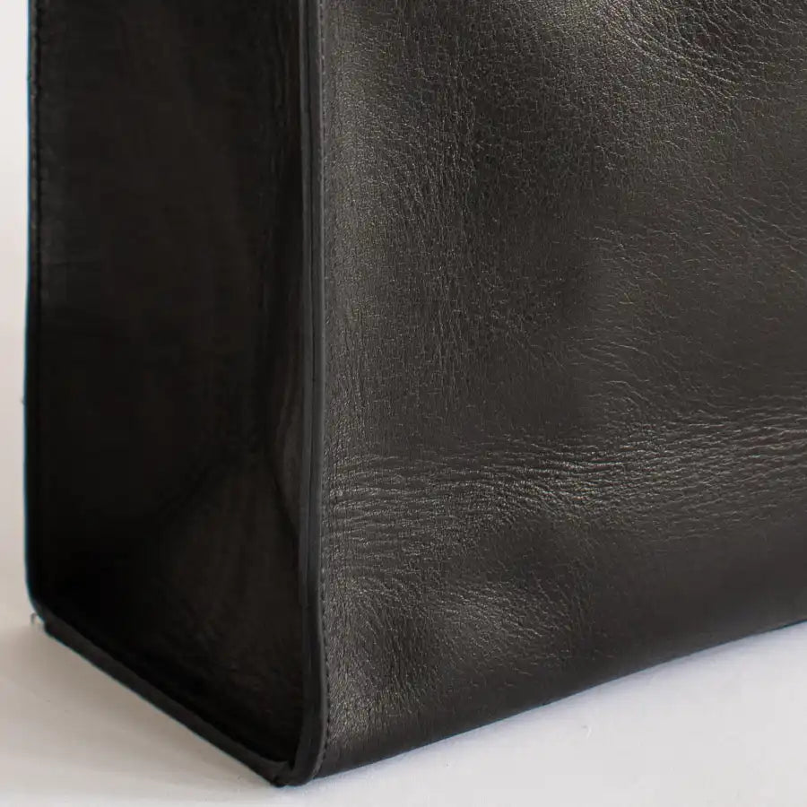 Sac cabas Yoko - En cuir noir